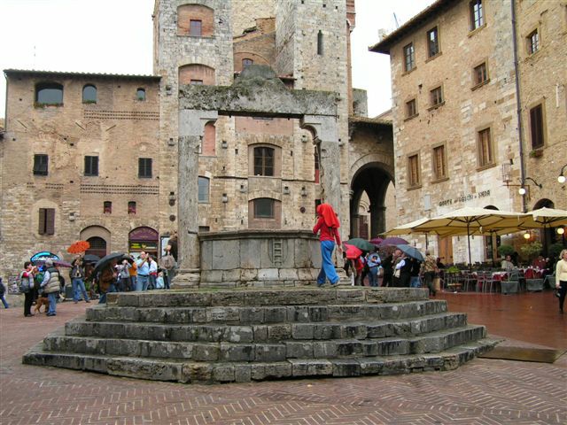 San Gimignano cistern built in the year 2