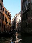 Our gondola ride through the canals of Venice