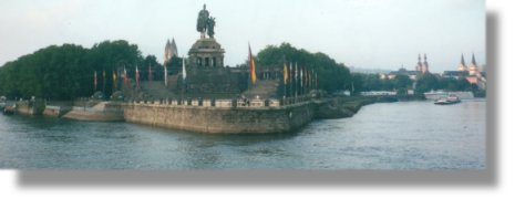 Rhine and Moselle Rivers at  Koblenz